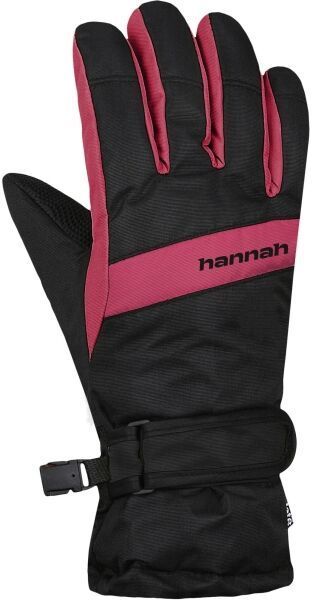 Hannah CLIO JR Detské rukavice, čierna, veľkosť 5-6Y