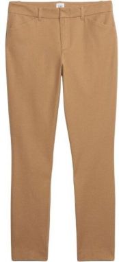GAP V-SKINNY Dámske nohavice, hnedá, veľkosť