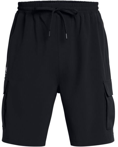 Under Armour VIBE WOVEN Pánske krátke nohavice, čierna, veľkosť L