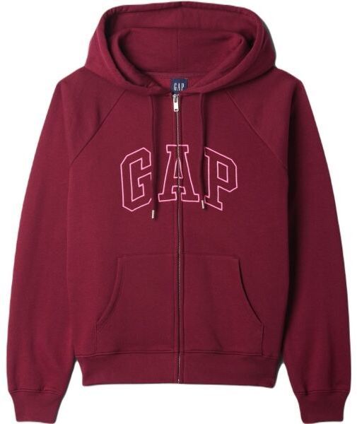 GAP NEW Dámska mikina, vínová, veľkosť
