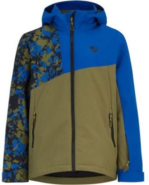 Ziener ANZO Chlapčenská lyžiarska bunda, khaki, veľkosť