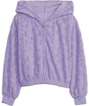 GAP V-DAISY Dievčenská mikina, fialová, veľkosť