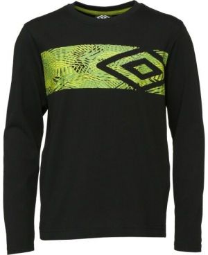 Umbro KEIS Chlapčenské tričko, čierna, veľkosť 164-170