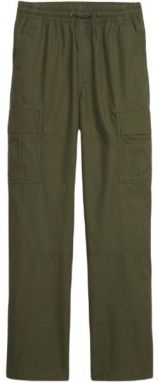 GAP SU23 OVERSIZED CARGO Chlapčenské nohavice, khaki, veľkosť