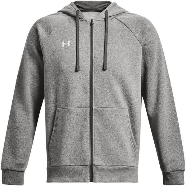Under Armour RIVAL Pánska mikina, sivá, veľkosť