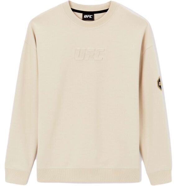 CELIO LJEUFCSW23BLACK Pánska mikina, béžová, veľkosť