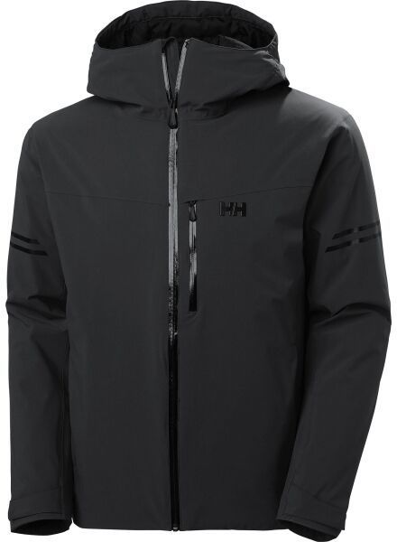 Helly Hansen SWIFT TEAM JACKET Pánska lyžiarska bunda, čierna, veľkosť