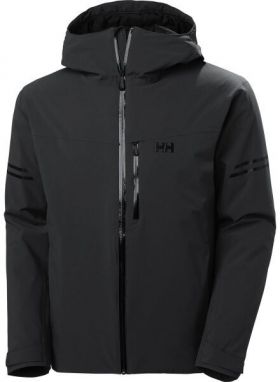 Helly Hansen SWIFT TEAM JACKET Pánska lyžiarska bunda, čierna, veľkosť