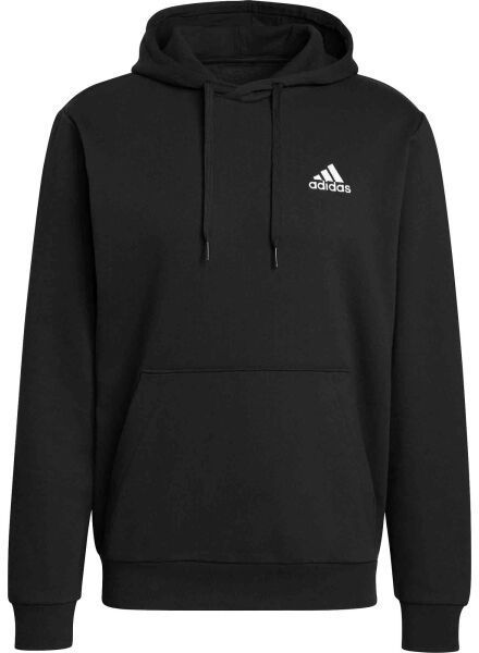 adidas ESSENTIALS FLEECE Pánska mikina, čierna, veľkosť XXL