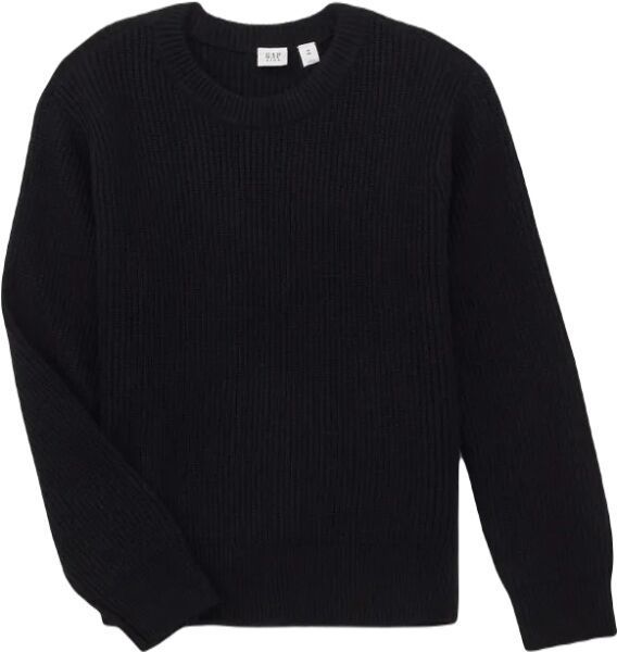 GAP CASHSOFT CREW Chlapčenský sveter, čierna, veľkosť