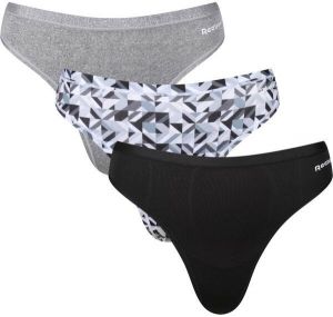 Reebok AGATHA 3PK Dámske nohavičky, čierna, veľkosť