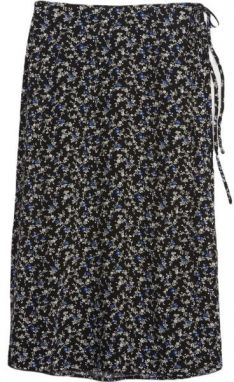 GAP WRAP MIDI Dámska sukňa, čierna, veľkosť