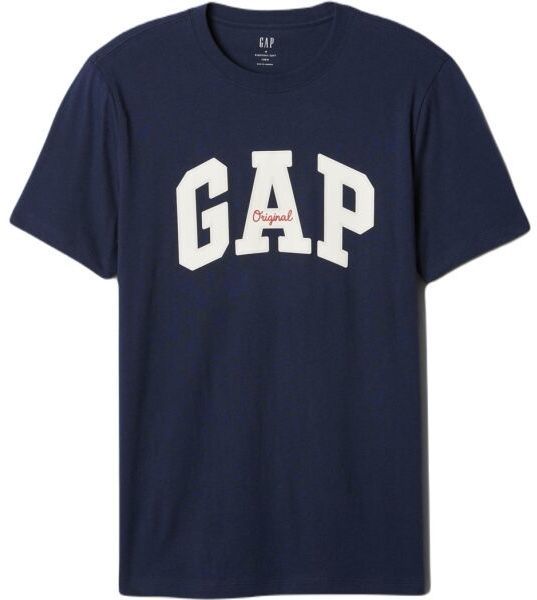 GAP V-FRCH EVERYDAY Pánske tričko, tmavo modrá, veľkosť