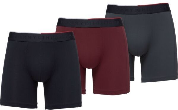 Tommy Hilfiger EVERYDAY MICRO 3P Pánske boxerky, čierna, veľkosť