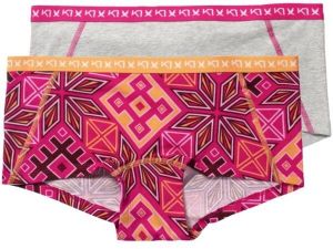 KARI TRAA TINA HIPSTER 2PK Dámske športové nohavičky, ružová, veľkosť