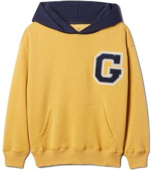 GAP CHENILLE Chlapčenská mikina, žltá, veľkosť
