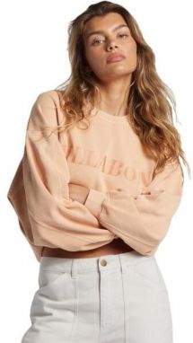 Billabong PALMIN KENDAL CREW Dámska mikina, lososová, veľkosť