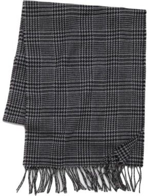 GAP TWEED SCARVES Pánsky šál, čierna, veľkosť