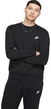 Nike SPORTSWEAR CLUB Pánska mikina, čierna, veľkosť
