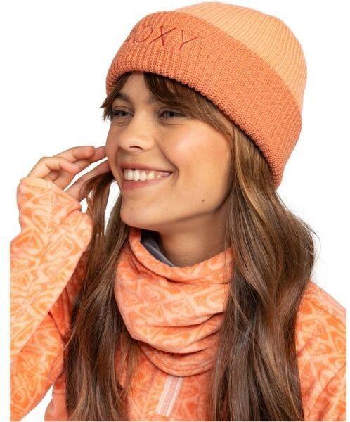 Roxy FREJA BEANIE Dámska čiapka, lososová, veľkosť UNI