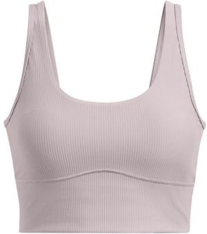 Under Armour MERIDIAN RIB Dámske tielko, sivá, veľkosť