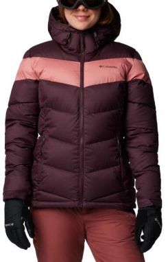 Columbia ABBOTT PEAK™ II INSULATED JACKET Dámska lyžiarska bunda, vínová, veľkosť