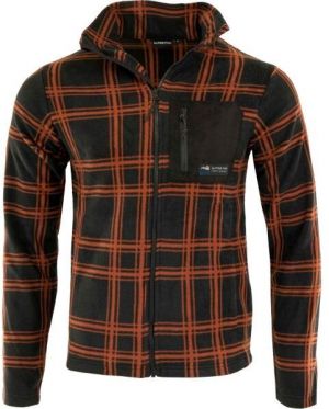 ALPINE PRO RESEW Pánska flísová mikina, čierna, veľkosť