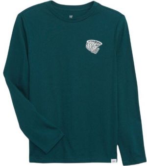 GAP V-LS ELV GR Chlapčenské tričko, tyrkysová, veľkosť