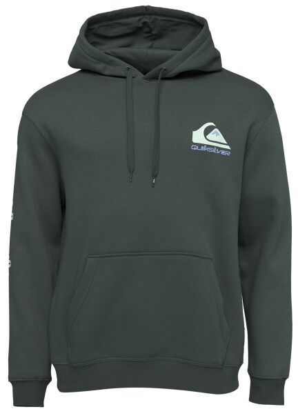 Quiksilver OMNI LOGO Pánska mikina, tmavo sivá, veľkosť