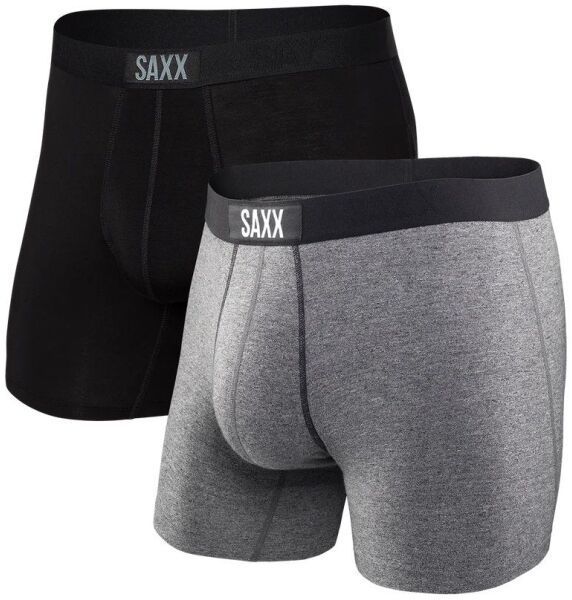 SAXX VIBE 2PK Pánske boxerky, čierna, veľkosť