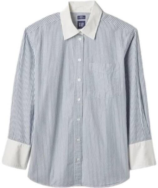GAP BIG SHIRT Dámska košeľa, svetlomodrá, veľkosť