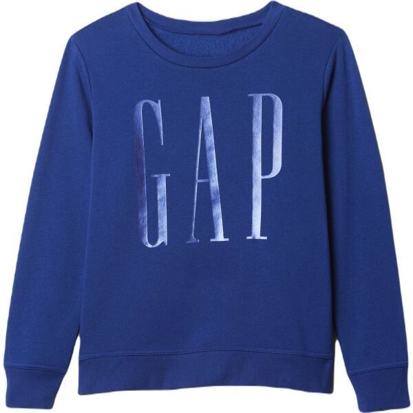 GAP V-LOGO Dámska mikina, modrá, veľkosť