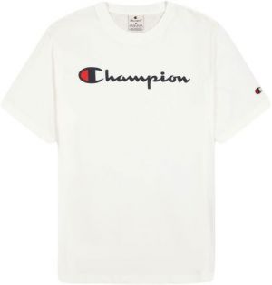 Champion SCRIPT SHOP Pánske tričko, biela, veľkosť
