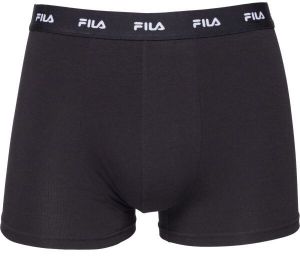 Fila BOXER ELASTIC WITH LOGO IN BAMBOO Pánske boxerky, čierna, veľkosť