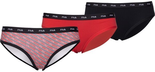 Fila BRIEF ELASTIC WITH LOGO Dámske nohavičky, čierna, veľkosť