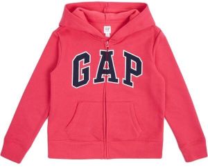 GAP V-FRCH LOGO Detská mikina, ružová, veľkosť