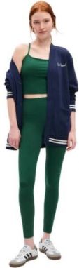 GAP POWER FULL LEGGING V2 Dámske legíny, tmavo zelená, veľkosť
