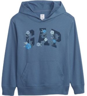 GAP V-SPR FAM LOGO Detská mikina, modrá, veľkosť