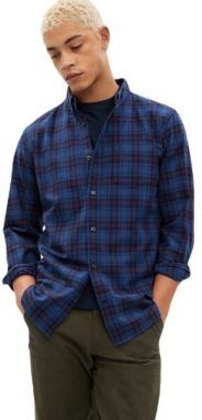 GAP V-LS STANDARD OXFORD Pánska košeľa, tmavo modrá, veľkosť