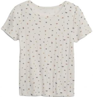 GAP POINTELLE Dievčenské tričko, biela, veľkosť