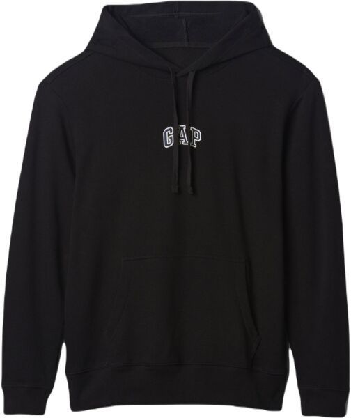 GAP V-INT MINI ARCH LOGO Pánska mikina, čierna, veľkosť