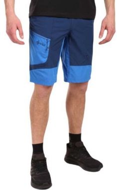 KILPI BREADY Pánské outdoorové kraťasy, tmavo modrá, veľkosť XXXL
