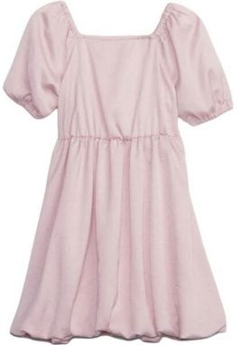 GAP BUBBLE Dievčenské šaty, ružová, veľkosť