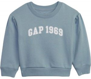 GAP IE LOGO Detská  mikina, svetlomodrá, veľkosť 5Y