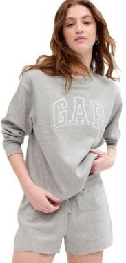 GAP HERITAGE CREW Dámska mikina, sivá, veľkosť