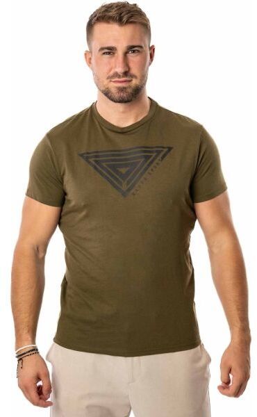 Kappa LOGO ITRIAN Pánske tričko, khaki, veľkosť