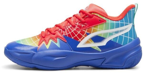 Puma GENETICS Pánska basketbalová obuv, modrá, veľkosť 46