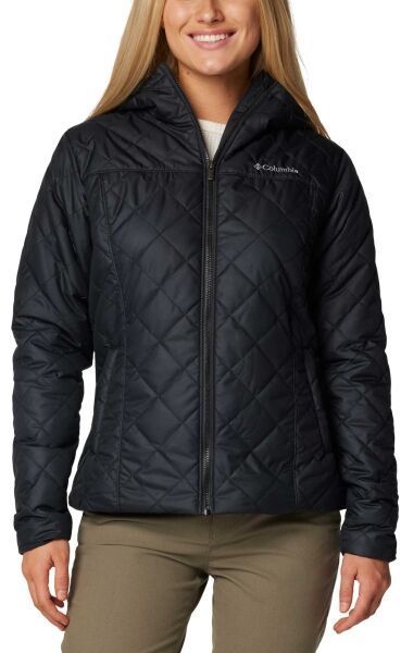 Columbia COPPER CREST II HOODED JACKET Dámska zimná bunda, čierna, veľkosť
