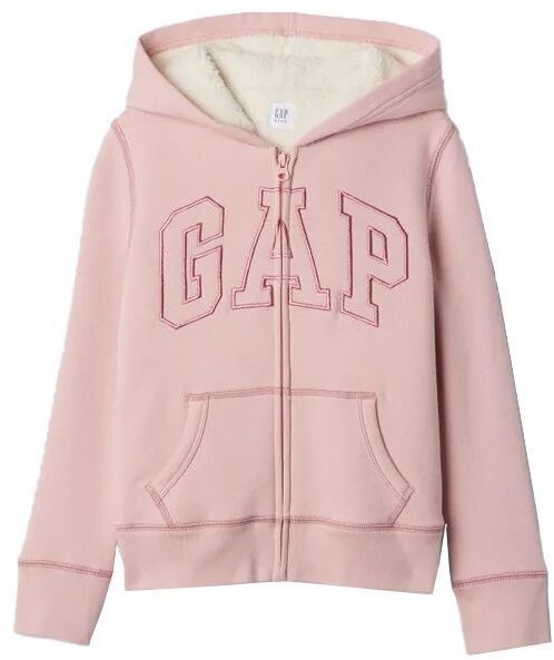 GAP V-COZY LOGO Dievčenská mikina, ružová, veľkosť