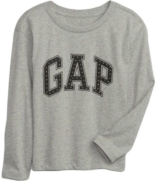 GAP GRAPHIC LOGO Dievčenské tričko, sivá, veľkosť